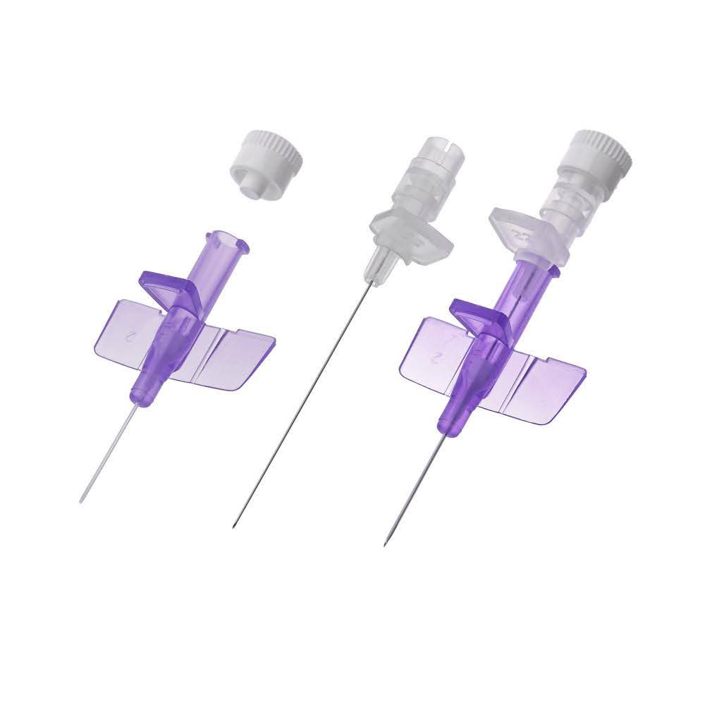 IV Cannula - With Small Wings & Without Injection Port