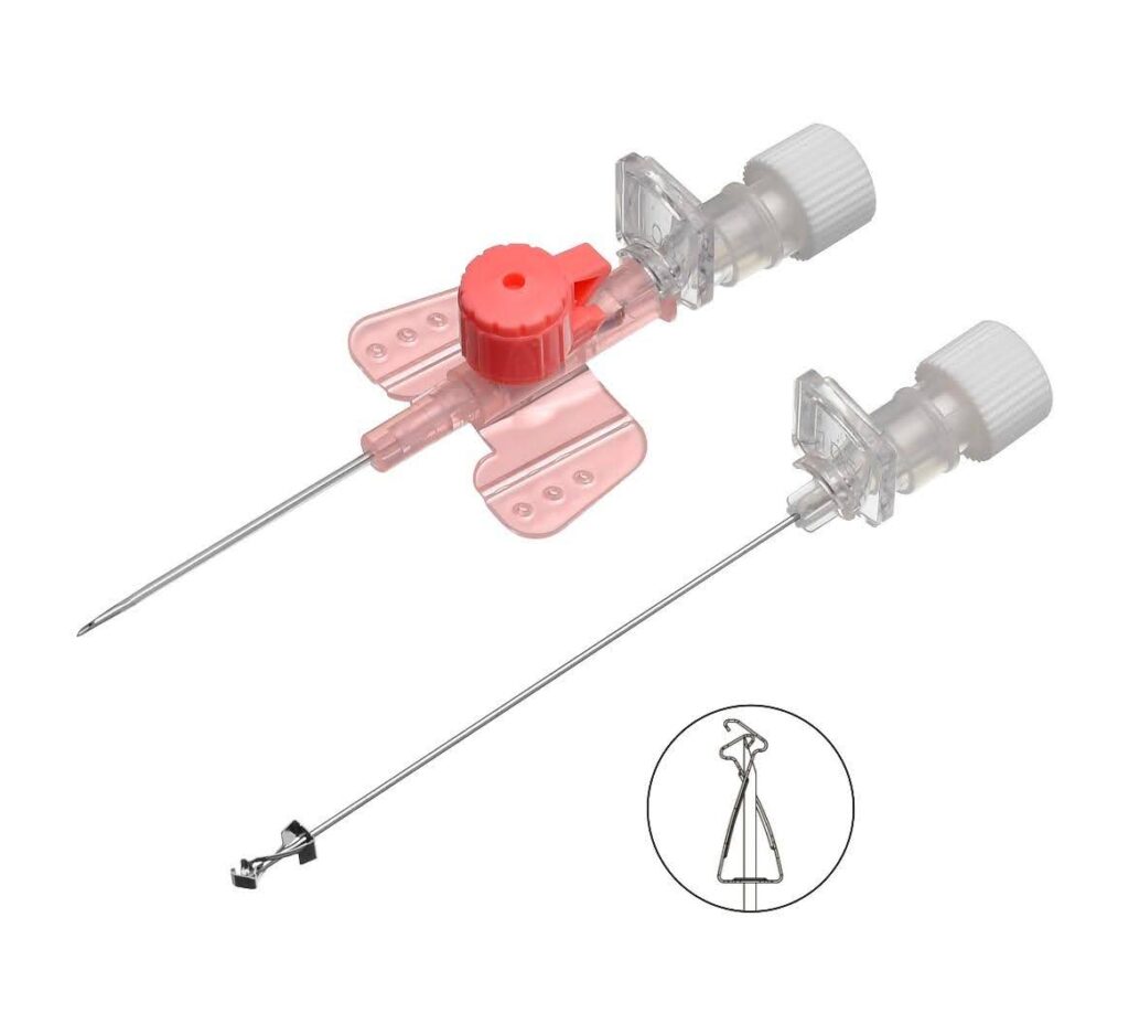 IV Cannula - With Small Wings & Without Injection Port