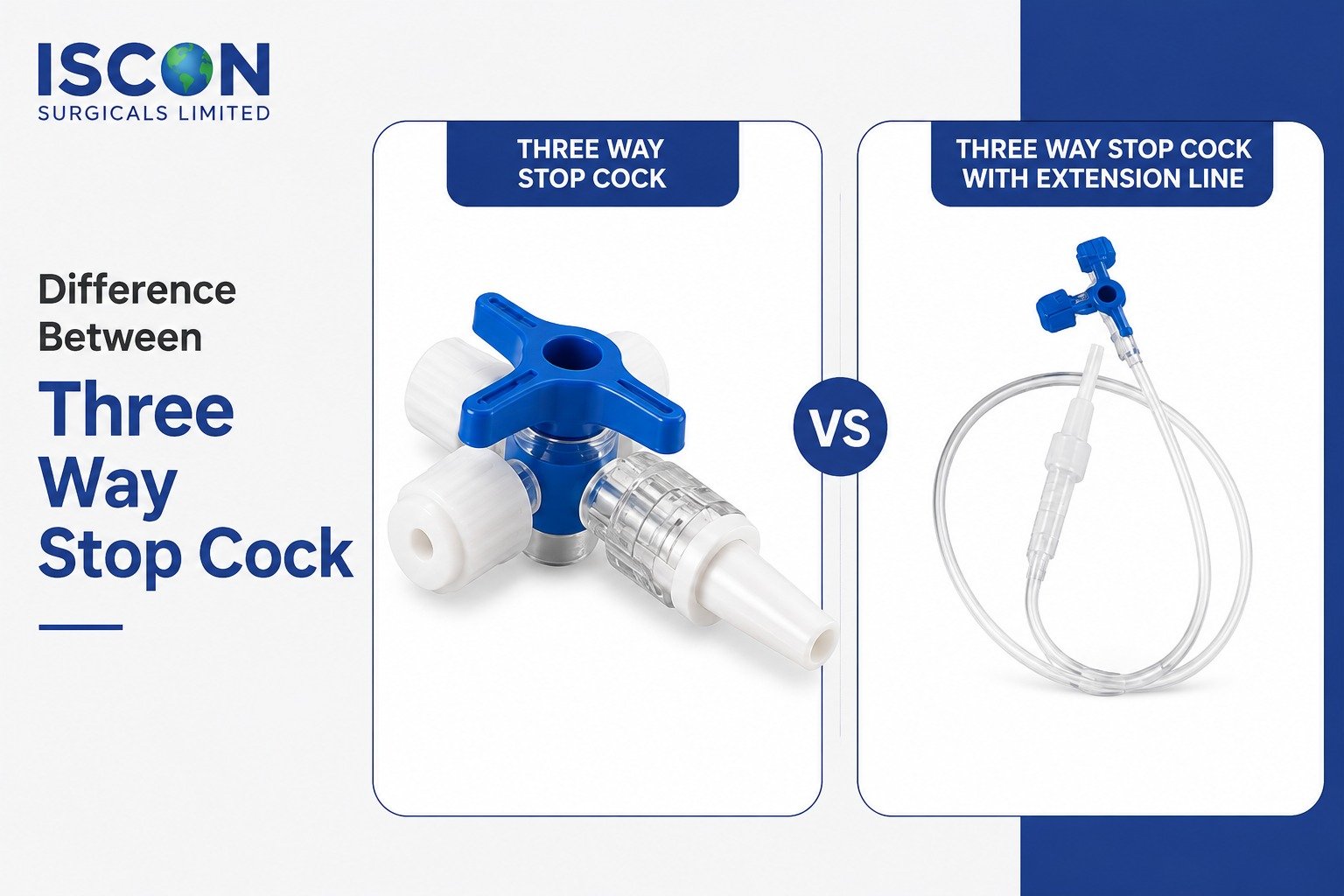 Three Way Stop Cock vs Extension Line: Key Differences and Uses